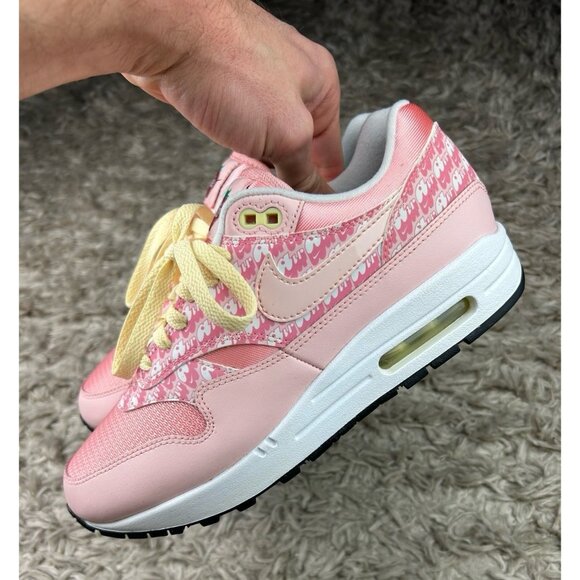 Nike Air Max 1 Premium Strawberry Lemonade' CJ0609-600 Men’s Sz 7 Women’s Sz 8.5 - Picture 4 of 10